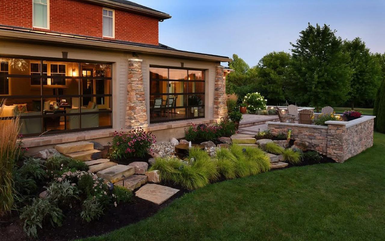 Residential landscaping