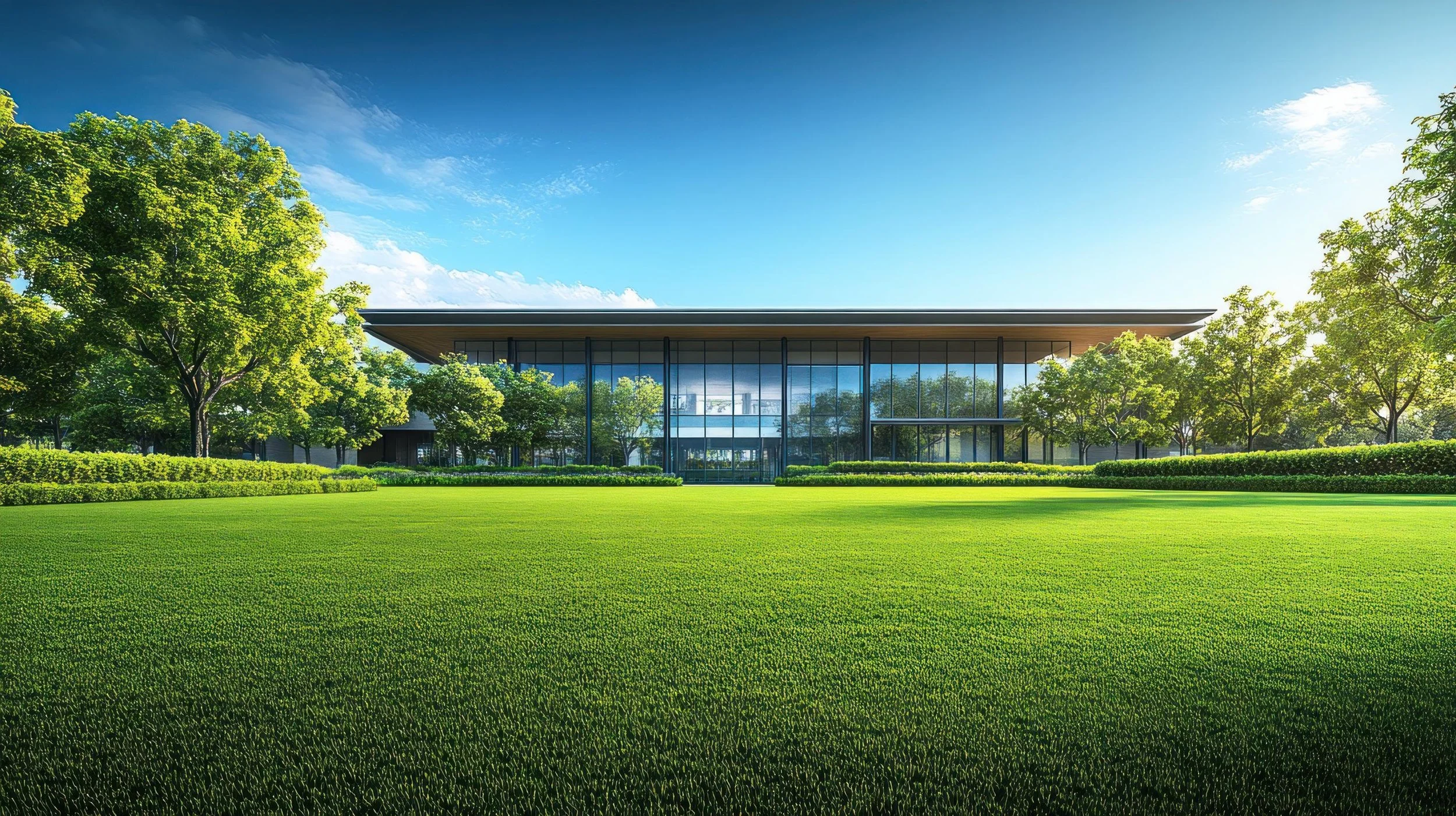 Summer landscape maintenance