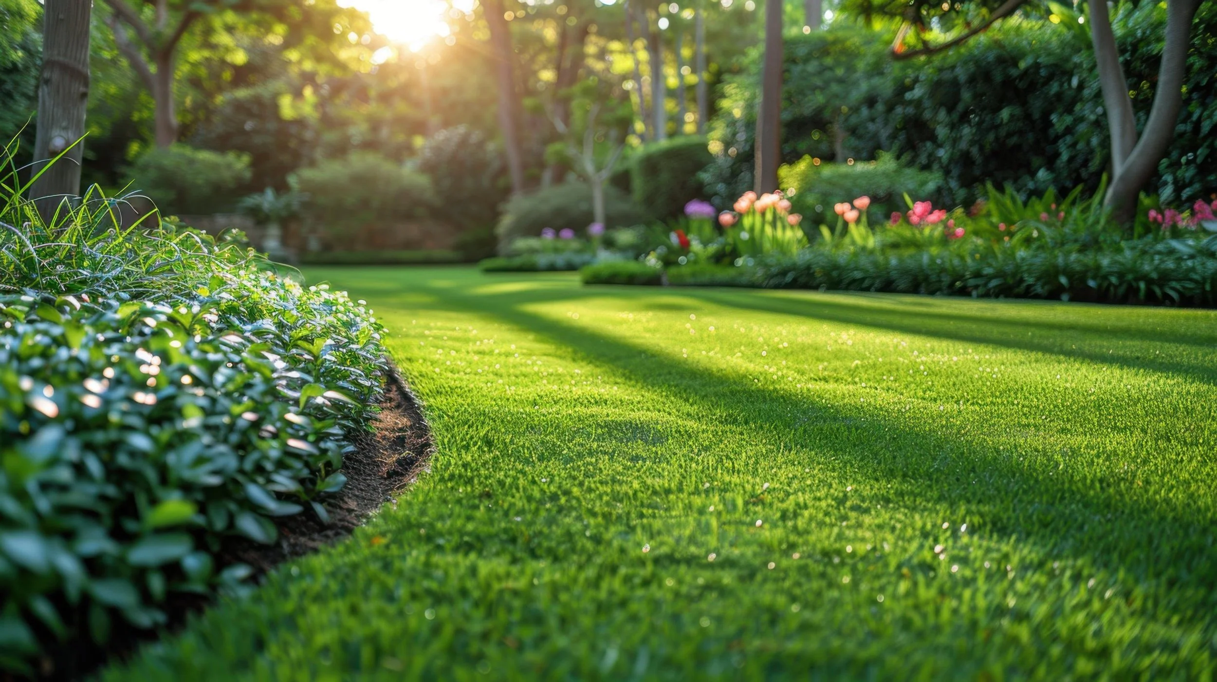 Immaculate lawn and landscape maintenance