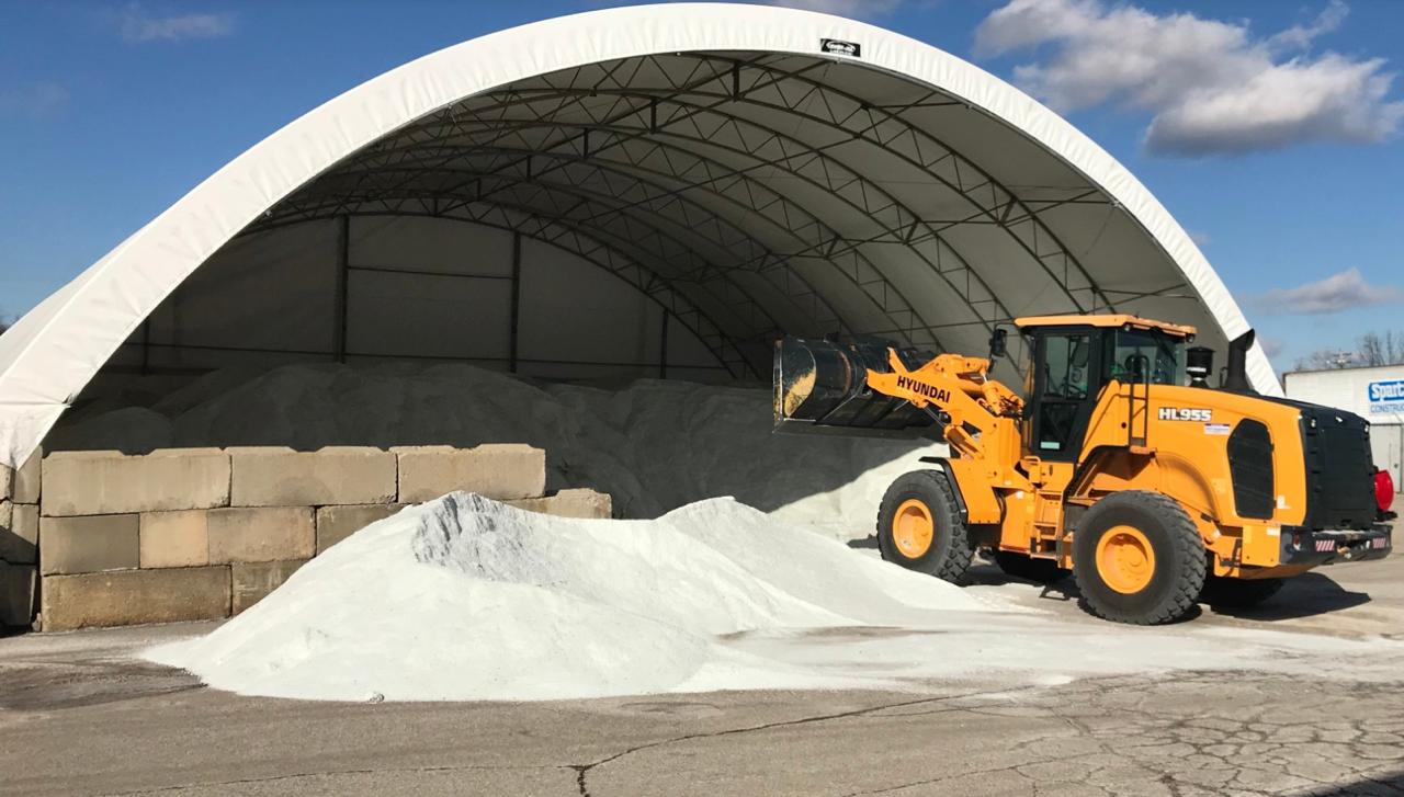 Rivers Edge salt dome — supply secured before the season